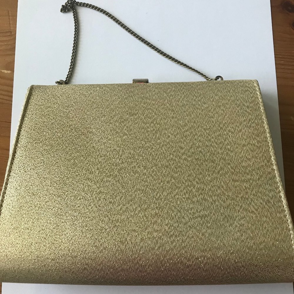 Vintage Gold Evening Bag